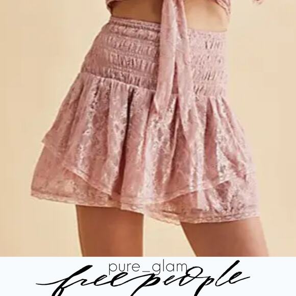 Free People lace mini dress - Picture 7 of 7